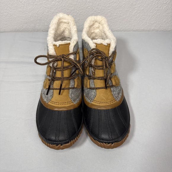 Sorel Out N About Plus Duck Boots NL3150-052 Waterproof Wool Womens Size 9 - Picture 6 of 8